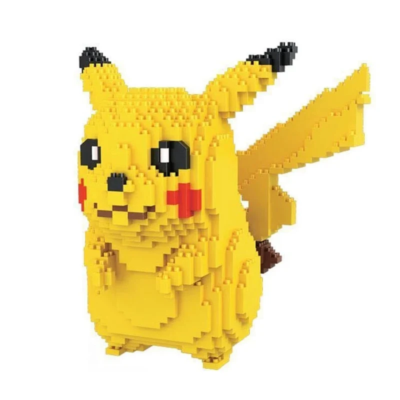 Bloc de construction Pokémon Pikachu Magic Blocks, 1650 pièces