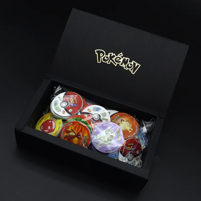 Tazos Pokémon 160 pogs ronds édition 2000 avec boîte