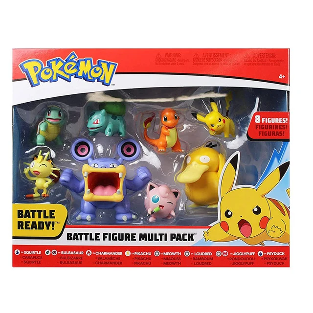 Ensemble de jouets Pokemon Battle Pack avec 8 figurines chacun