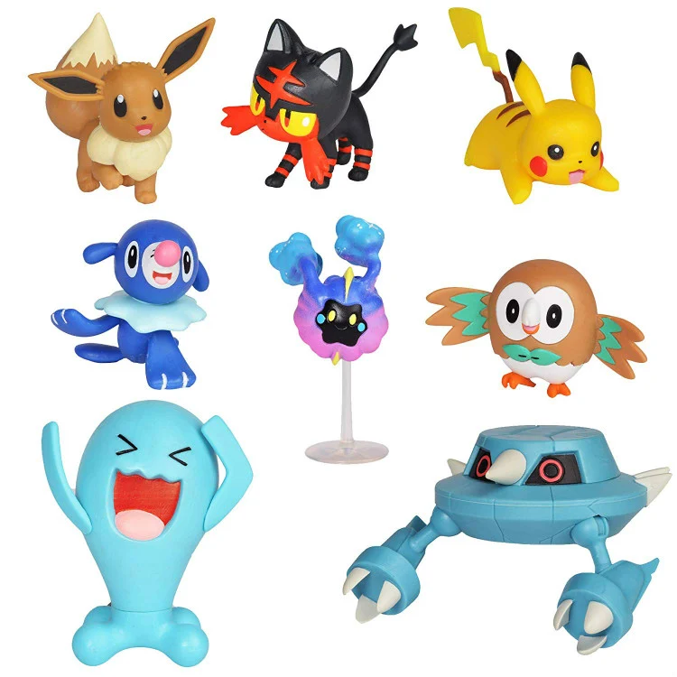Ensemble de jouets Pokemon Battle Pack avec 8 figurines chacun