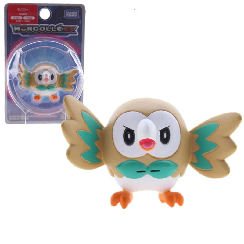 Figurine Pokémon Rowlet Bauz