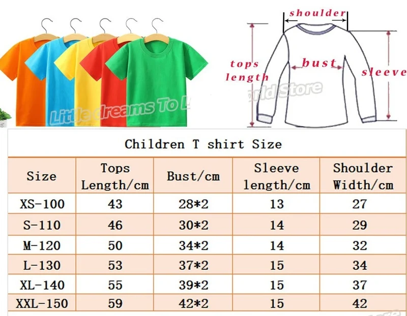 T-shirts pour enfants avec de jolis motifs Pokémon ou Pikachu