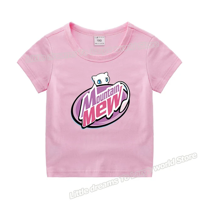 T-shirts pour enfants avec de jolis motifs Pokémon ou Pikachu