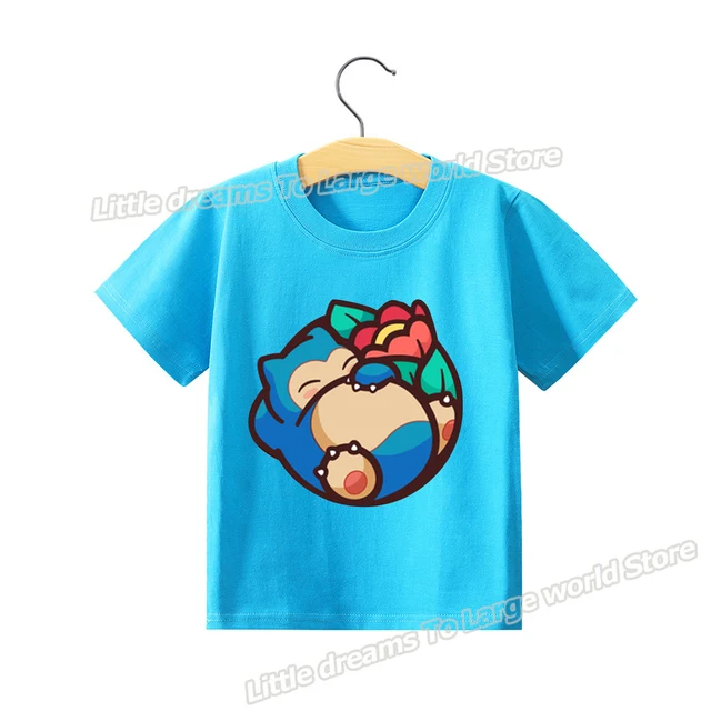 T-shirts pour enfants avec de jolis motifs Pokémon ou Pikachu