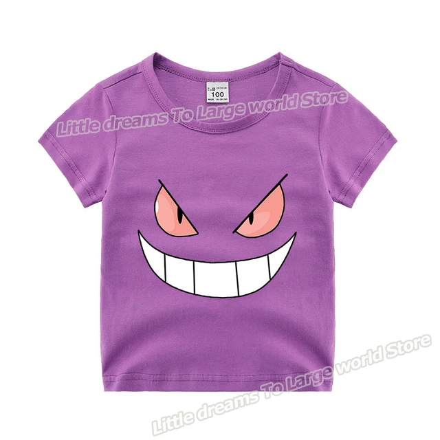 T-shirts pour enfants avec de jolis motifs Pokémon ou Pikachu