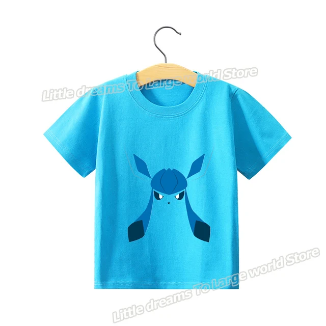T-shirts pour enfants avec de jolis motifs Pokémon ou Pikachu