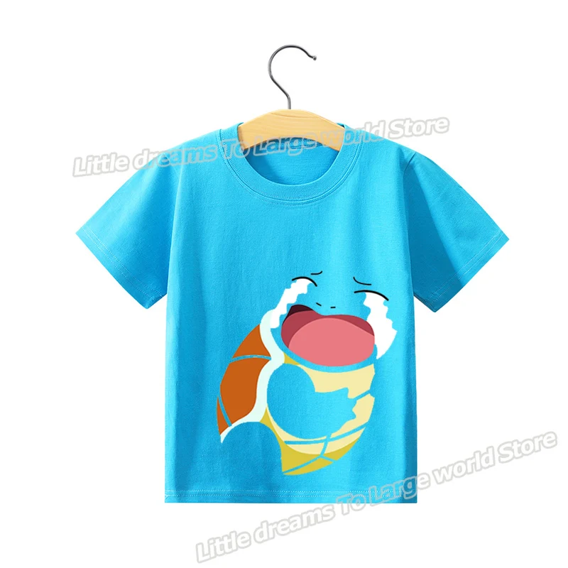 T-shirts pour enfants avec de jolis motifs Pokémon ou Pikachu