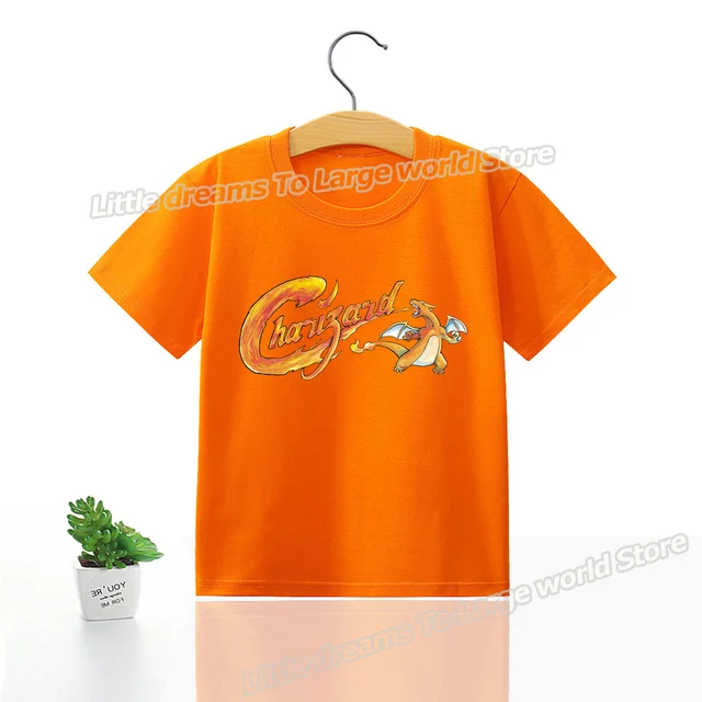 T-shirts pour enfants avec de jolis motifs Pokémon ou Pikachu