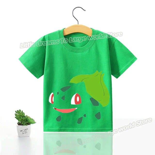 T-shirts pour enfants avec de jolis motifs Pokémon ou Pikachu