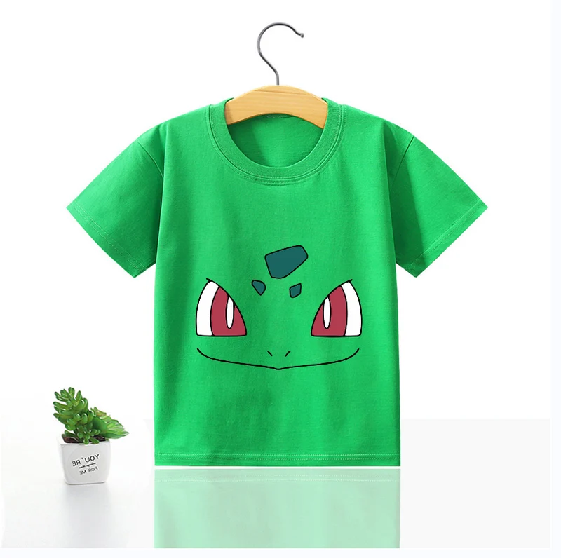 T-shirts pour enfants avec de jolis motifs Pokémon ou Pikachu