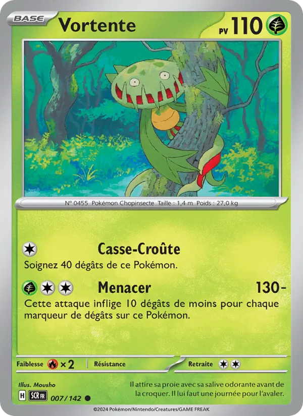 Vortente 7/142 — EV07 — Couronne Stellaire — Carte Pokémon française