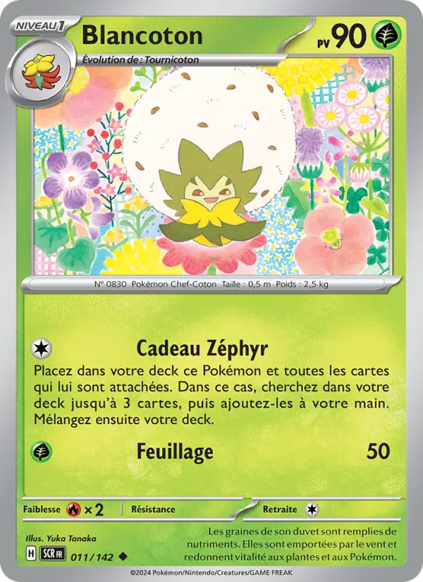 Blancoton 11/142 — EV07 — Couronne Stellaire — Carte Pokémon française