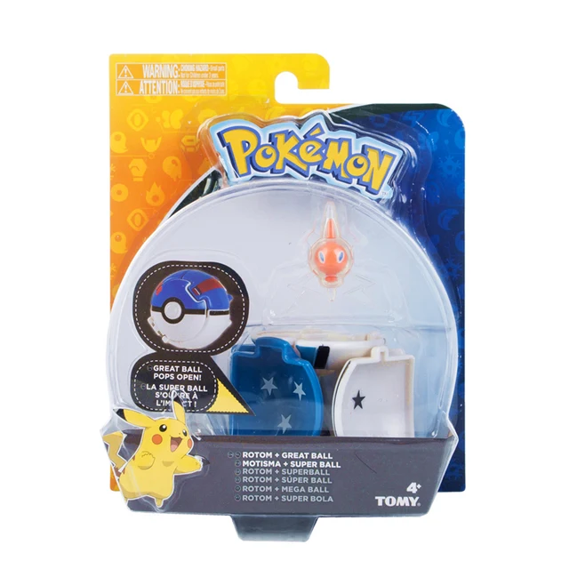 Figurine Pokémon avec jouet Pokeball Clip n Go