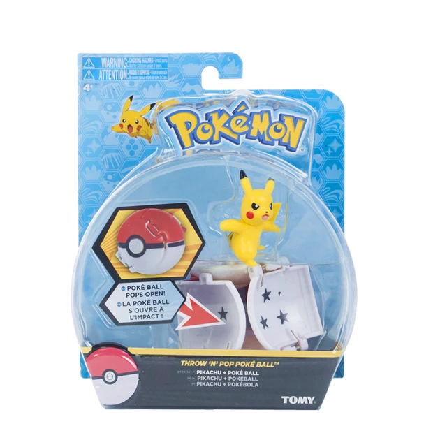Figurine Pokémon avec jouet Pokeball Clip n Go