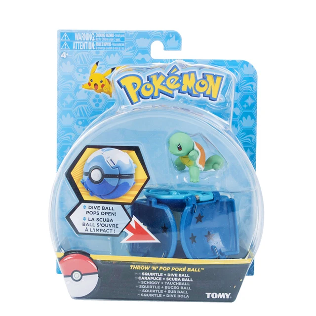 Figurine Pokémon avec jouet Pokeball Clip n Go