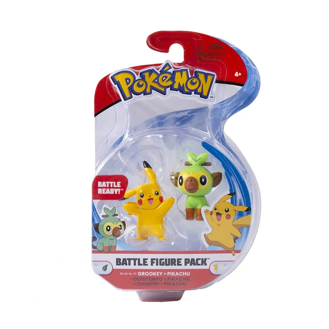 Figurine Pokémon avec jouet Pokeball Clip n Go