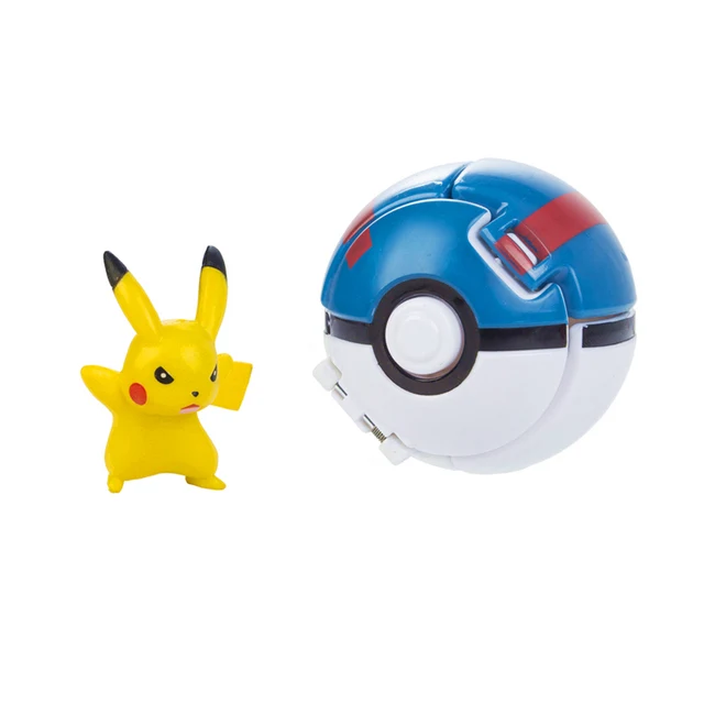 Figurine Pokémon avec jouet Pokeball Clip n Go