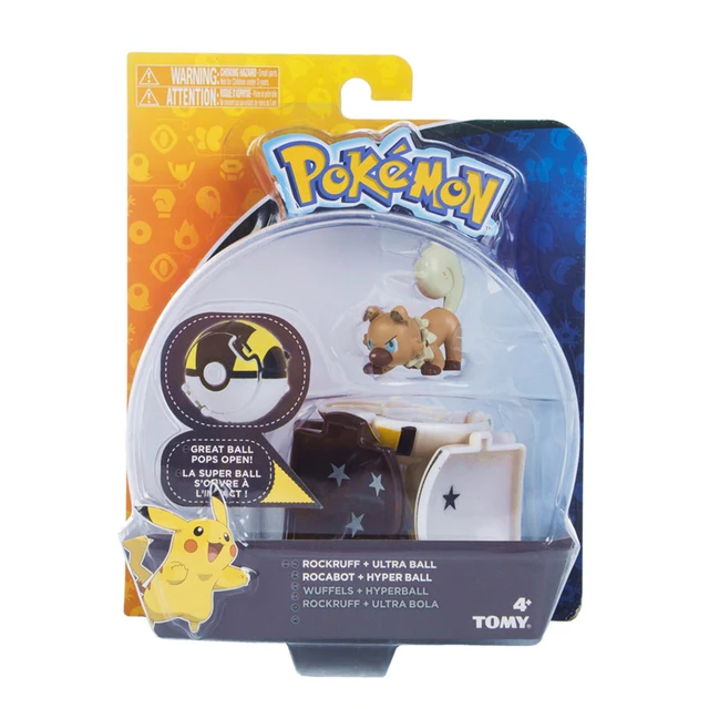 Figurine Pokémon avec jouet Pokeball Clip n Go