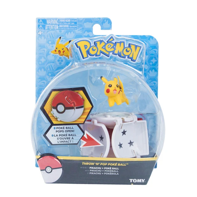 Figurine Pokémon avec jouet Pokeball Clip n Go