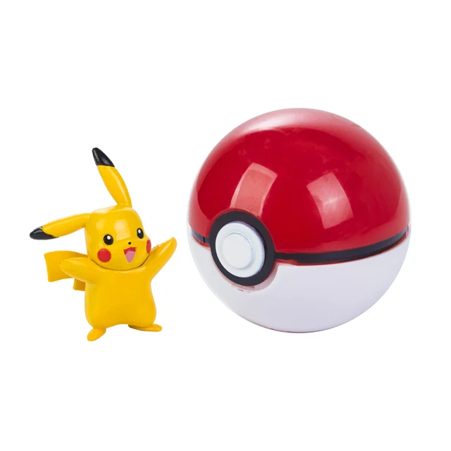 Figurine Pokémon avec jouet Pokeball Clip n Go