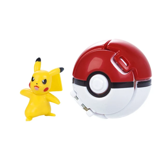 Figurine Pokémon avec jouet Pokeball Clip n Go
