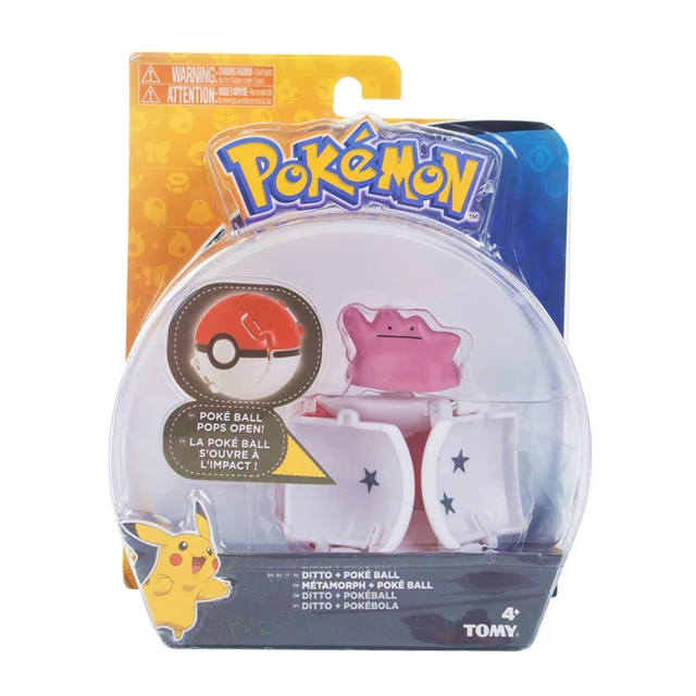 Figurine Pokémon avec jouet Pokeball Clip n Go