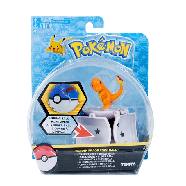 Figurine Pokémon avec jouet Pokeball Clip n Go