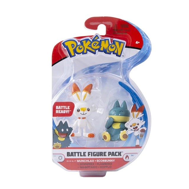 Figurine Pokémon avec jouet Pokeball Clip n Go