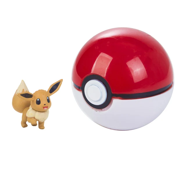 Figurine Pokémon avec jouet Pokeball Clip n Go
