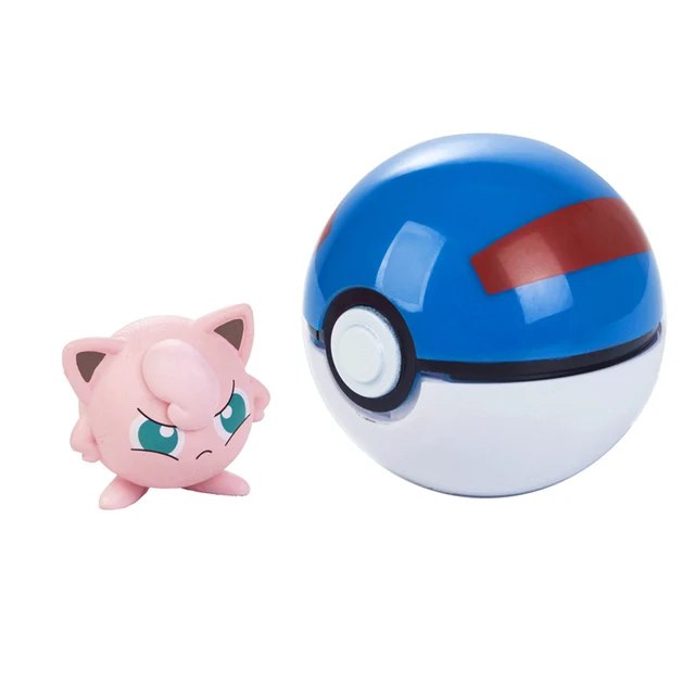 Figurine Pokémon avec jouet Pokeball Clip n Go