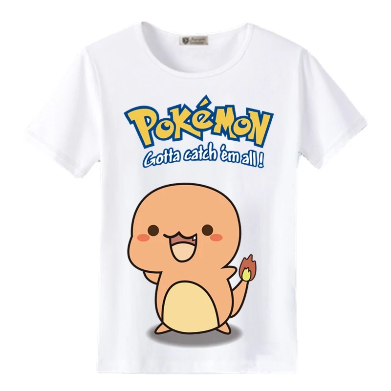 T-shirts d'été Pokemon et Pikachu dans de nombreux superbes designs