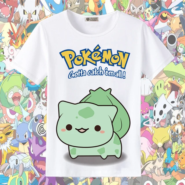 T-shirts d'été Pokemon et Pikachu dans de nombreux superbes designs