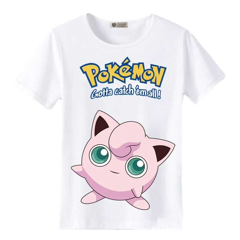 T-shirts d'été Pokemon et Pikachu dans de nombreux superbes designs
