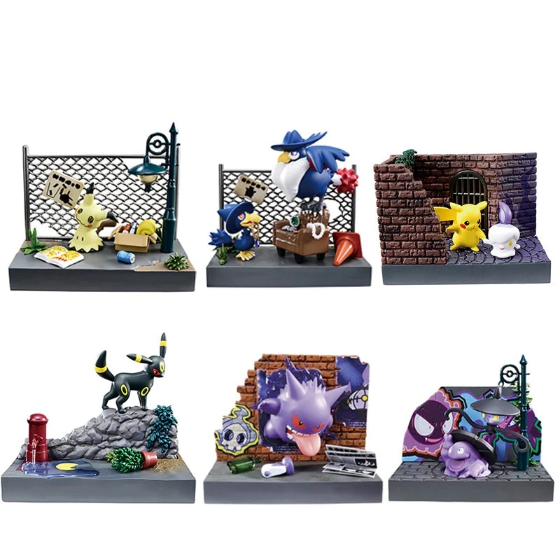 Pokémon dans la grande ville ! figurines de collection