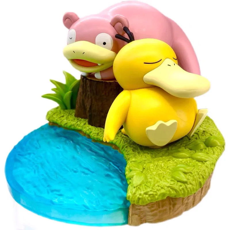 Figurine Flegmon Slowpoke et Enton Psykokwak
