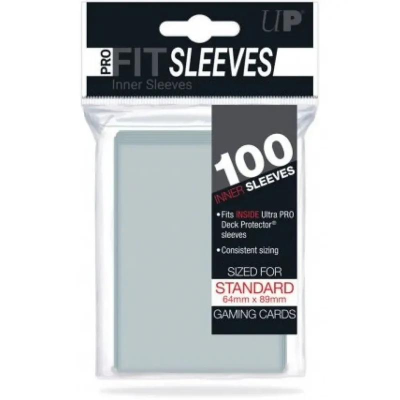 Ultra Pro – Sleeve Pro Fit – 100 Protège-Cartes Standard