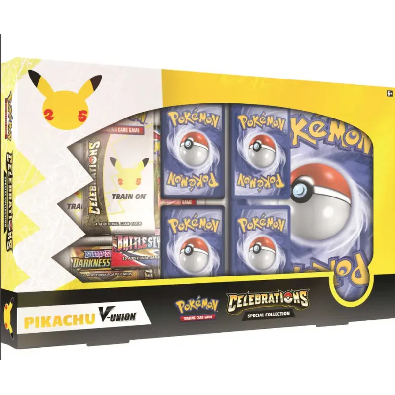 Pokémon TCG: Celebrations Special Collection - Pikachu V-UNION - Anglais
