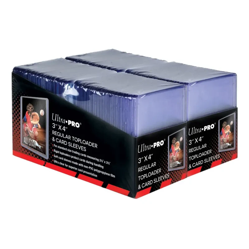 UltraPro – Lot 200 Toploaders Rigides + 200 Sleeves