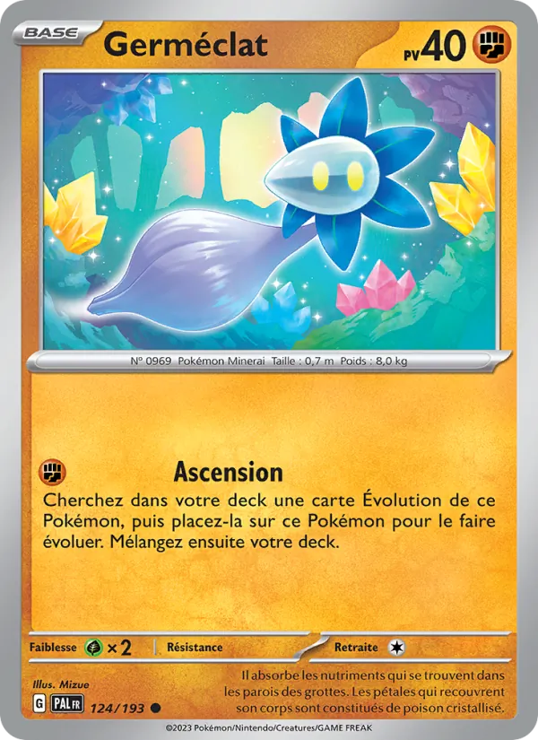 Germéclat 124/193 — EV02 – Évolutions à Paldea — Carte Pokémon française