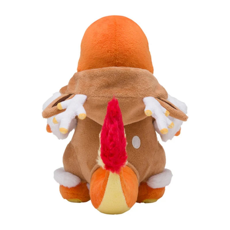 Glumanda Charmander Peluche Cosplay Édition de Noël (environ 24 cm)