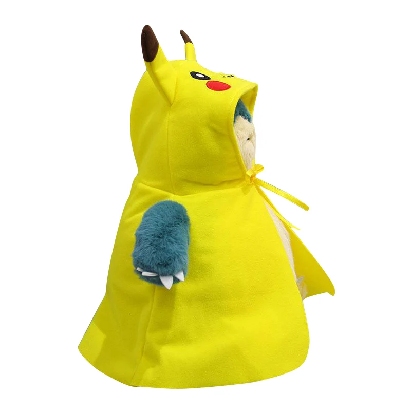 Relaxo Snorlax cosplay en peluche Évoli ou Pikachu (environ 30 cm)
