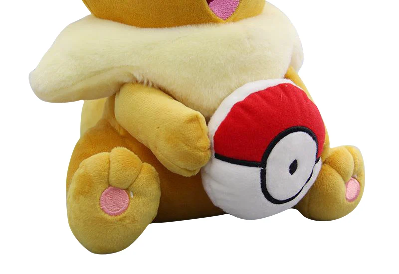Évoli Évoli avec Pokémon Peluche Pokeball (environ 28 cm)