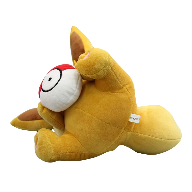 Évoli Évoli avec Pokémon Peluche Pokeball (environ 28 cm)