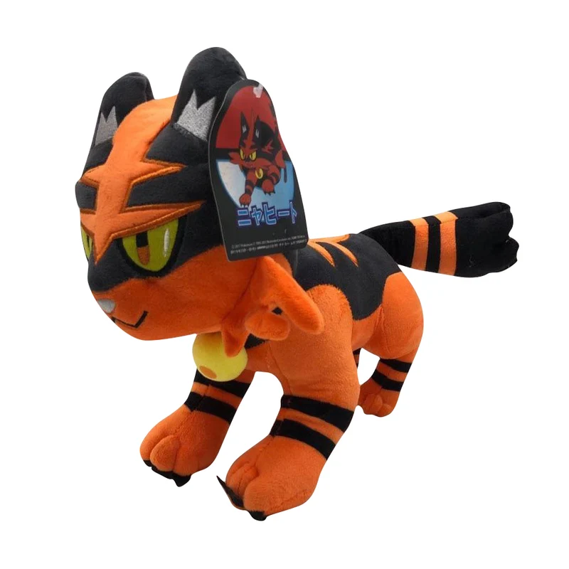 Miezunder Torracat câlin Pokemon (env. 20cm)