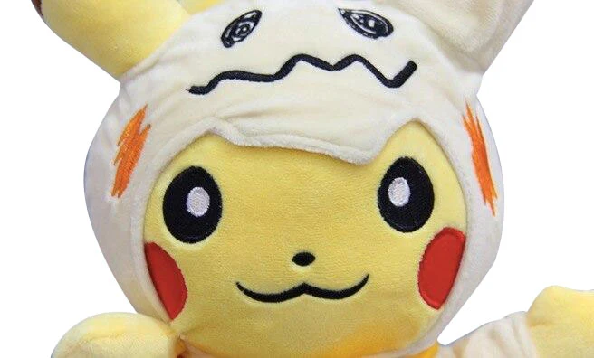Pikachu Cosplay Mimikyu Q avec sac Gengar peluche Pokemon (env. 30cm)