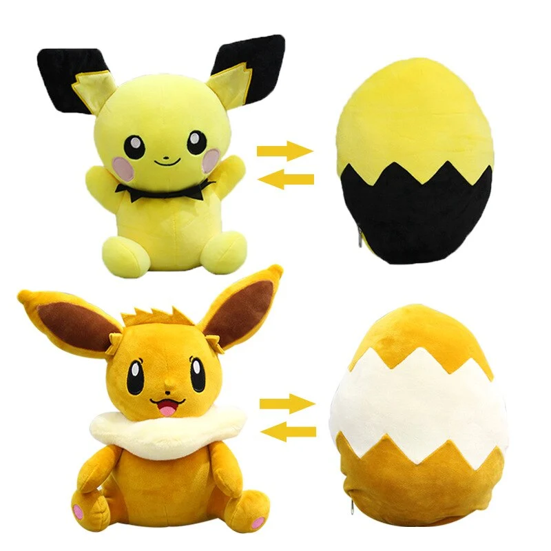 Peluche Pichu Transformer Egg Edition (env. 30cm)