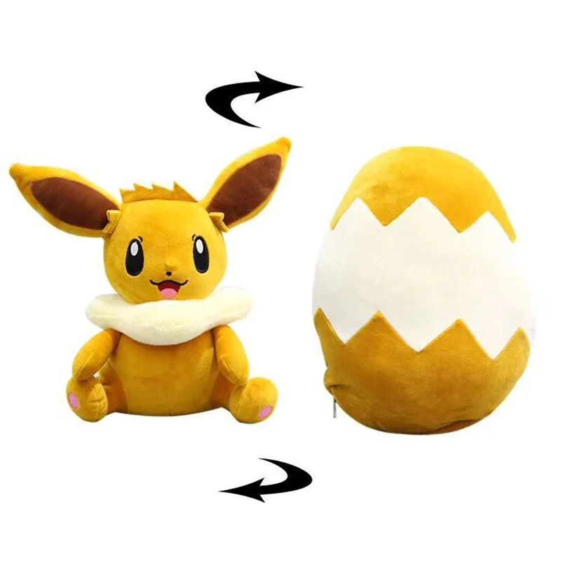 Evoli Eevee Peluche Transformer Egg Edition (env. 30cm)