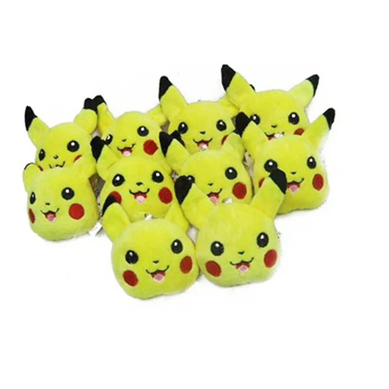 Ensemble de 10 porte-clés en peluche Pikachu Umbreon Nachtara Eevee Eevee
