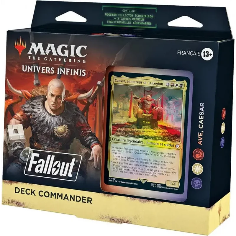 Deck Commander - Magic The Gathering - Fallout - Ave Caesar - FR