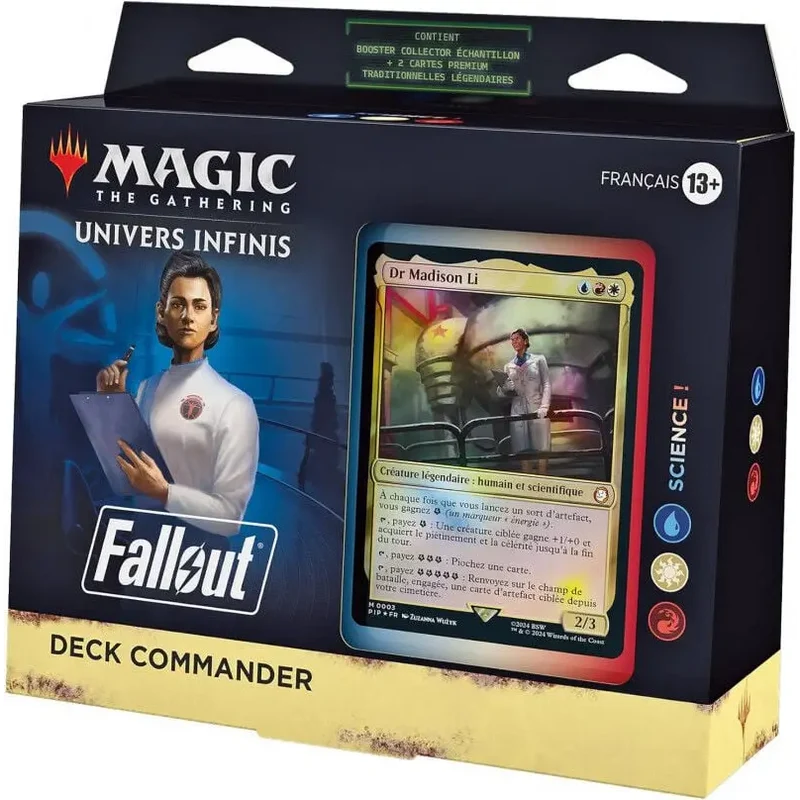 Deck Commander - Magic The Gathering - Fallout - Science - FR